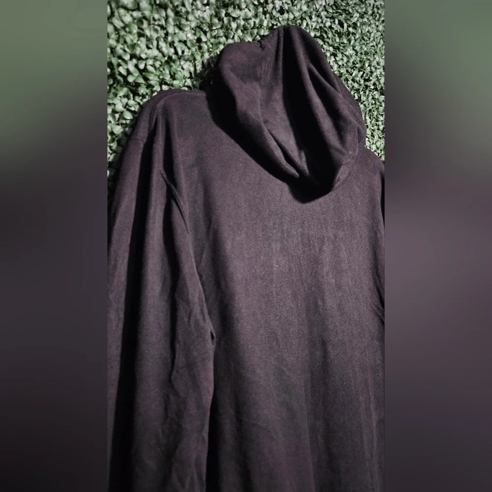 Black Hooded Sweatshirt